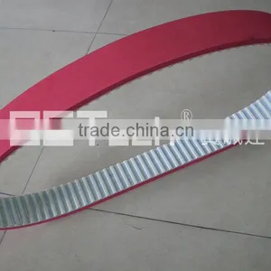 PU Timing Belt Coated With 8mm Red Rubber thumbnail-1