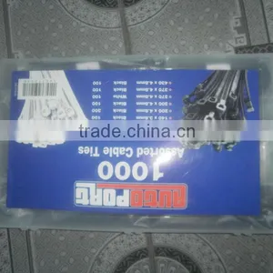 WHOLESALES 5*450 PA66 Nylon Cable Ties (UL Certificate) A LEVEL thumbnail-1