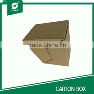 Plain Kraft Paper Cartons Corrugated Box Packaging Box thumbnail-4