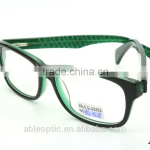 2015 Hotselling Colored Students Acetate Hand Made Spectacles Optical Frames Eyewear Eyeglasses thumbnail-4