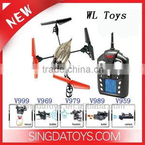 2.4G 4 Channel With 3-axis Gyro RC Ufo wl Toys thumbnail-1