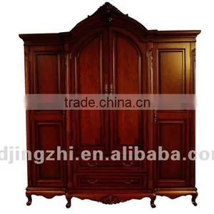 Modern Cherry Wood Wardrobe thumbnail-1