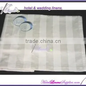 250TC Ivory Stripe Duvet Covers With Embroidered Logo, Quilt Covers, Duvet Shams-wholesale Price thumbnail-1
