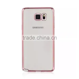 For Samsung Note 5 Electroplate Tpu Case,soft Tpu Case thumbnail-6