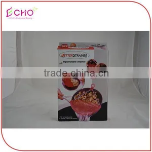 Collapsible Cooking Utensil POM&Silicone Food Grade Strainer/Colander thumbnail-6