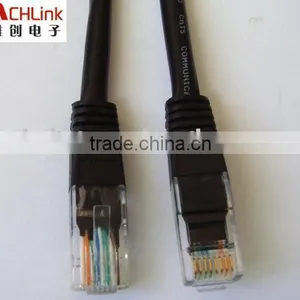 Black RJ45 LAN Cable thumbnail-1