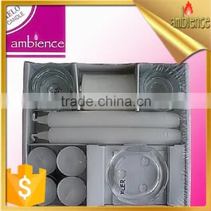 Wholesale New Style Gift Box Candle China Factory Pillar Candle Holiday Tealight Candle thumbnail-3