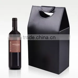Elegant 2 Slots Leather Wine Box thumbnail-2
