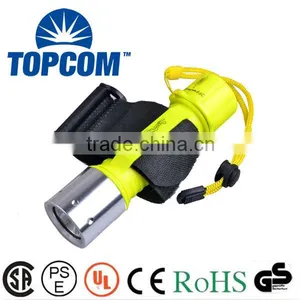 Stainless Steel Head 3 Modes Underwater Torch Light Diving Flashlight thumbnail-1