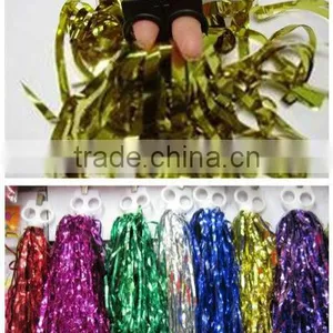Metallic Polyester Film for Cheerleaders Shake Flowers thumbnail-1