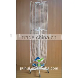Eco Freindly Four Sides Spinning Display Stand thumbnail-1