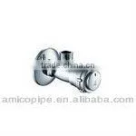 Brass Chrome Plated Sanitary Toilet Round Angle Valve thumbnail-1