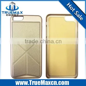 2015 New Design for IPhone 6 Colorful PC Case With Stand, Leather Cell Phone Case for IPhone 6 thumbnail-4