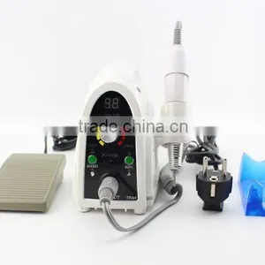 Professional Nail Drill White Red Black Screen High Quality Electric Nail Drill 35000 Rpm thumbnail-2