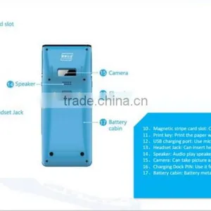 Android POS Terminal , Android Handheld POS Terminal With Printer thumbnail-4