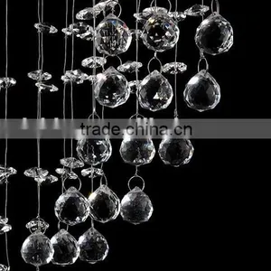 Crystal Spiral Long Empire Chandelier Lamps 92019 thumbnail-3