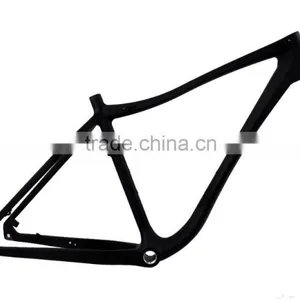 Chinese OEM Full Carbon Fat Bike Frame,26er Fat Mountain Bike Carbon Fiber Bicycle Frames thumbnail-1