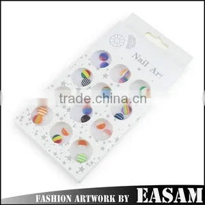 Easam Kawaii Candy Color Nail Plastic Nail Decoration thumbnail-1