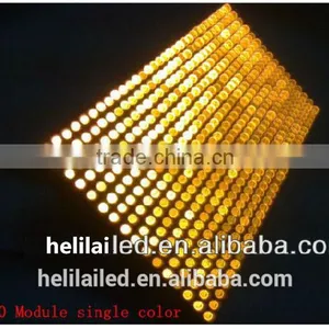 Hot Sale P10 Semi-Outdoor Yellow RedWhiteBSingle Color LED Display Module 160*160mm 32*16 Pixel High Brightness for Text Message thumbnail-1