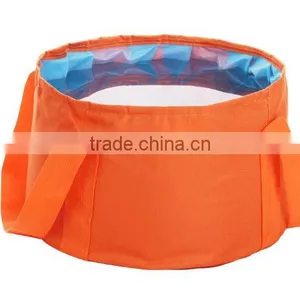 New Portable Water Bucket Outdoor Foldable Camping Travel Car Washbasin Footbath thumbnail-1