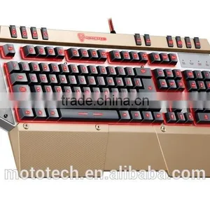 2015 New High Quality Professional Backlit Wired Gaming Keyboard,can Make Mechanical thumbnail-4