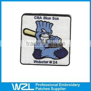 2015 Professional Embroidered Patch Woven Embroidery Heat Transfer Patch Quality Choice thumbnail-3