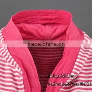 100% Cotton Cheap Velour w Hotel Bathrobe for Woman thumbnail-4