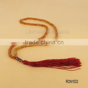 Creative Products 66pcs 8mm Lapis Tasbeeh Beads Tesbih Islamic Prayer Beads thumbnail-3