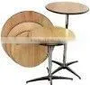 6FT Plywood Folding Round Table Used Party Rental Furniture For Sale thumbnail-3