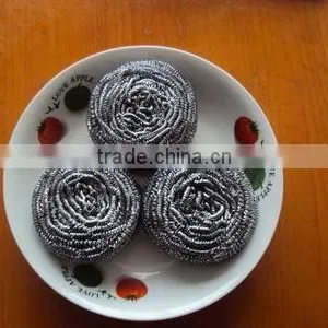 Novelty Households Bowl Brush Pot Dish Washing Stainless Steel Decontamination Ball Cleaning Brush Best Quality and Price thumbnail-1