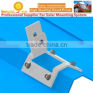 Metal Roof Solar pv Mounting Supports Solar Mount thumbnail-2