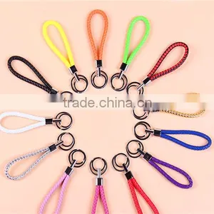 Colorful Braid Leather String Key Chains Advertising/promotion Gift thumbnail-1