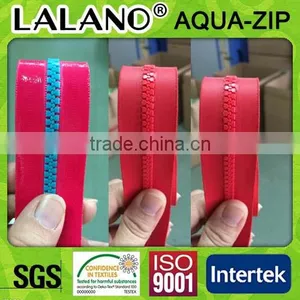 8#pvc Bag With Plastic Zipper Custom Teeth Open End Auto Lock thumbnail-1