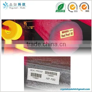 High Temperature Heat-resistant Label Self Adhesive Stickers thumbnail-1