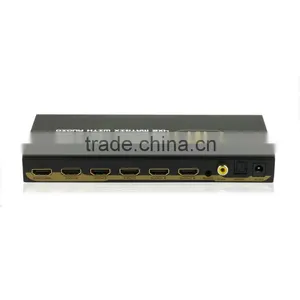 Protech Professional Audio Video 4x2 Hdmi Matrix for Conference System With Audio thumbnail-3