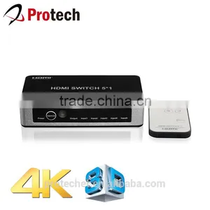 HDMI 5X1 HDMI Switcher 4K@30Hz With IR Wireless Remote thumbnail-1