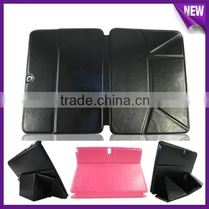 New Design Leather Case For Samsung Galaxy Note P601 High Quality Transform Fold Ultra Thin Case thumbnail-1