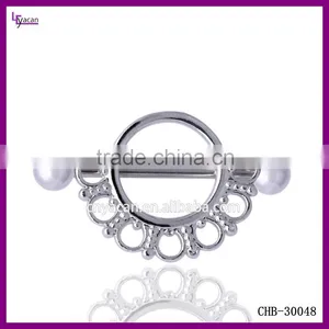 Design Your Own Body Jewelry Surgical Steel Nipple Piercing Jewelry thumbnail-1