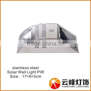 Wholesale Hot Selling 2LED Outdoor Solar Motion Sensor Wall Lamp thumbnail-1