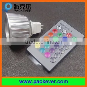 2 Years Warranty AC DC12V 3W MR16 RGB LED Spotlight thumbnail-1