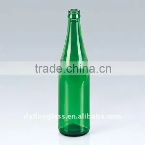 330ml Green Glass Beer Bottle thumbnail-1
