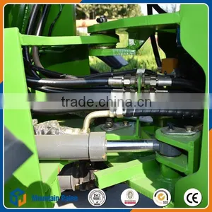 China Construction Machine 0.8t Mini Wheel Loader With 4 in 1 Bucket thumbnail-6