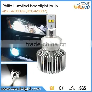 On Sale 45w 4500lm H4 H7 H8 H9 H11 H10 9004 9005 9006 9007 9012 Led Headlight Ultra Bright thumbnail-1