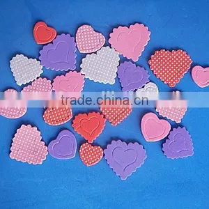 Adhesive Stickers With Heart Shape thumbnail-1