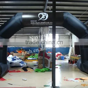 Black Inflatable Arch Door/Inflatable Archway for Rental thumbnail-1