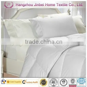 Sand White Goose Feather Comforter thumbnail-6