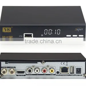 Twin Tuner DVB-S/S2 1080p hd Digital Satellite Receiver V8 Super Free to Air Set Top Box Support Biss Key Cccam Youporn Powervu thumbnail-2