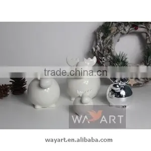 Adorable Christmas Deer Decoration Home Decor Reindeer thumbnail-1