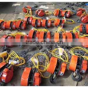 Lifting Equipment Tools 5 Tonx 6m Dhs Electric Chain Hoist Block thumbnail-1