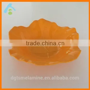 High Quality Flower Shaped Melamine Plate Set in Assorted Color thumbnail-4